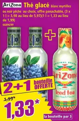 Norma ARIZONA Thé glacé blanc myrtilles offre