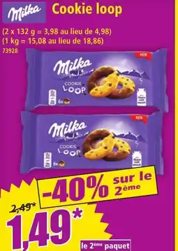 Norma MILKA Cookie loop offre