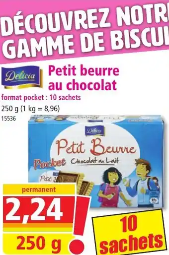 Norma DELICIA Petit beurre au chocolat offre