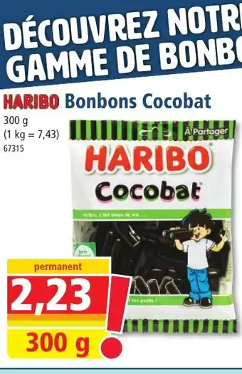 Norma HARIBO Bonbons Cocobat offre