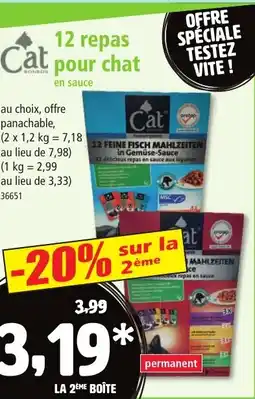 Norma CAT 12 repas pour chat offre