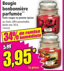 Norma Bougie bonbonnière parfumée offre