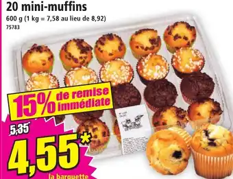 Norma 20 mini-muffins offre