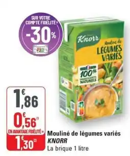 G20 KNORR Mouliné de légumes variés offre