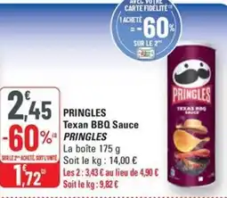 G20 PRINGLES Texan BBQ Sauce offre