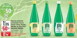 G20 MAISON PERRIER Boisson pétillante aromatisée Forever Saveur Citron, Orange, Menthe ou Citron Vert offre