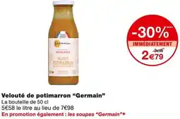 Monoprix Germain velouté de potimarron offre