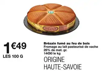 Monoprix Brézain fumé au feu de bois offre