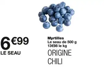 Monoprix Myrtilles offre