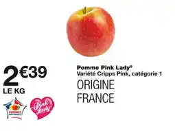 Monoprix Pomme Pink Lady offre