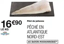 Monoprix Pêché en atlantique nord-est filet de julienne offre