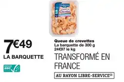 Monoprix TRANSFORMÉ EN FRANCE Queue de crevettes offre