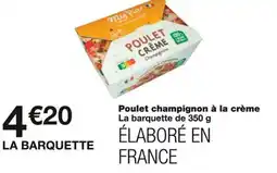 Monoprix Poulet champignon à la crème offre