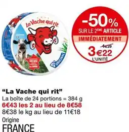 Monoprix La Vache qui rit offre