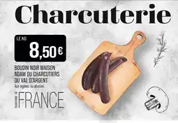 Match VAL D'ARGENT Boudin noir maison adam ou charcutiers offre