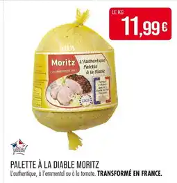 Match MORITZ Palette à la diable offre