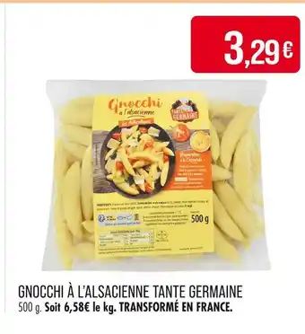 Match TANTE GERMAINE Gnocchi à l'alsacienne offre