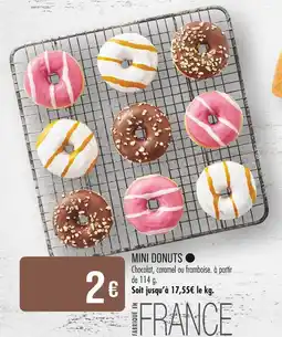 Match Mini donuts offre