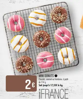 Match Mini donuts offre