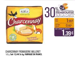 Match FROMAGERIE MILLERET Charcennay offre