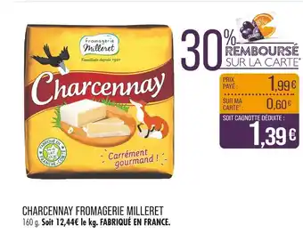 Match FROMAGERIE MILLERET Charcennay offre