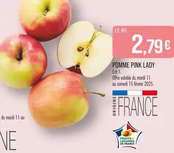 Match Pomme pink lady offre