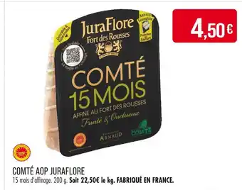 Match JuraFlore Comté AOP offre