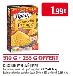 Match TIPIAK Couscous parfumé offre