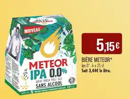 Match METEOR Bière offre