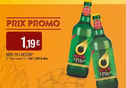 Match Meteor Bière pils offre