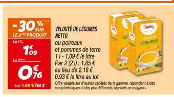 Netto NETTO Velouté de Légumes offre