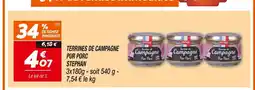 Netto STEPHAN Terrines de campagne pur porc offre