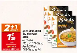 Netto SAMIA Soupe halal harira à la marocaine offre