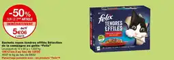 Monoprix Felix Sachets repas tendres effilés Sélection de la campagne en gelée offre