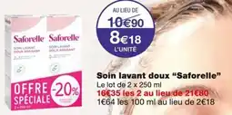 Monoprix Saforelle Soin lavant doux offre