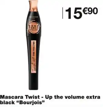 Monoprix Bourjois Mascara Twist - Up the volume extra black offre