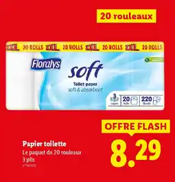 Lidl FLORALYS Papier toilette offre