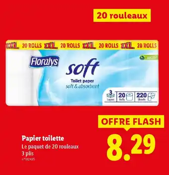 Lidl FLORALYS Papier toilette offre