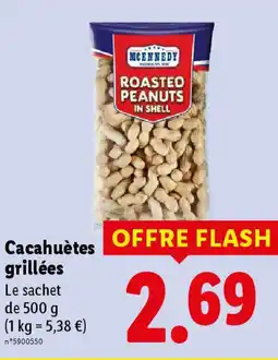 Lidl MCENNEDY Cacahuètes grillées offre