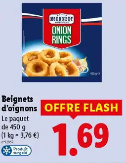 Lidl MCENNEDY Beignets d'oignons offre