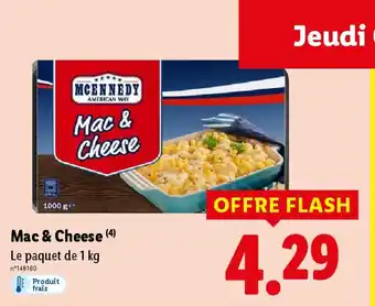 Lidl MCENNEDY Mac & Cheese offre