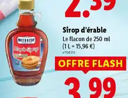 Lidl MCENNEDY Sirop d'érable offre