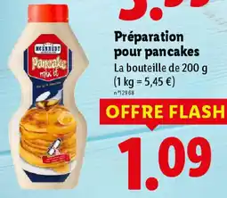 Lidl MCENNEDY Préparation pour pancakes offre