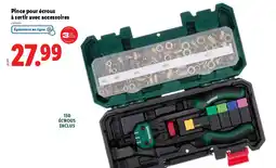 Lidl PARKSIDE Pince pour écrous à sertir avec accessoires offre