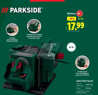 Lidl PARKSIDE® Affûteuse offre