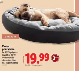 Lidl Panier pour chien offre