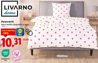 Lidl LIVARNO HOME Parure de lit offre