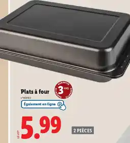 Lidl Plats à four offre