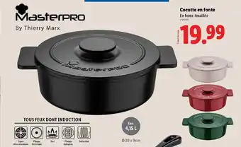 Lidl MASTERPRO Cocotte en fonte offre