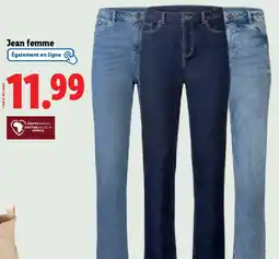 Lidl ESMARA Jean femme offre